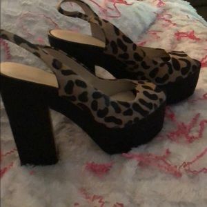Calvin Kline Platform Sandals
